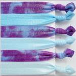 Elastic Hair Tie - Tie Dyed - The Blueberry..