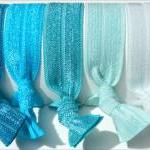 Hair Ties Blue Ombre Collection Set Of 5 Mane..
