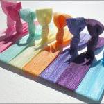 Hair Ties - Set Of 8 - Candy Shoppe Collection -..
