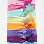 Hair Ties - Set Of 8 - Candy Shoppe Collection -..